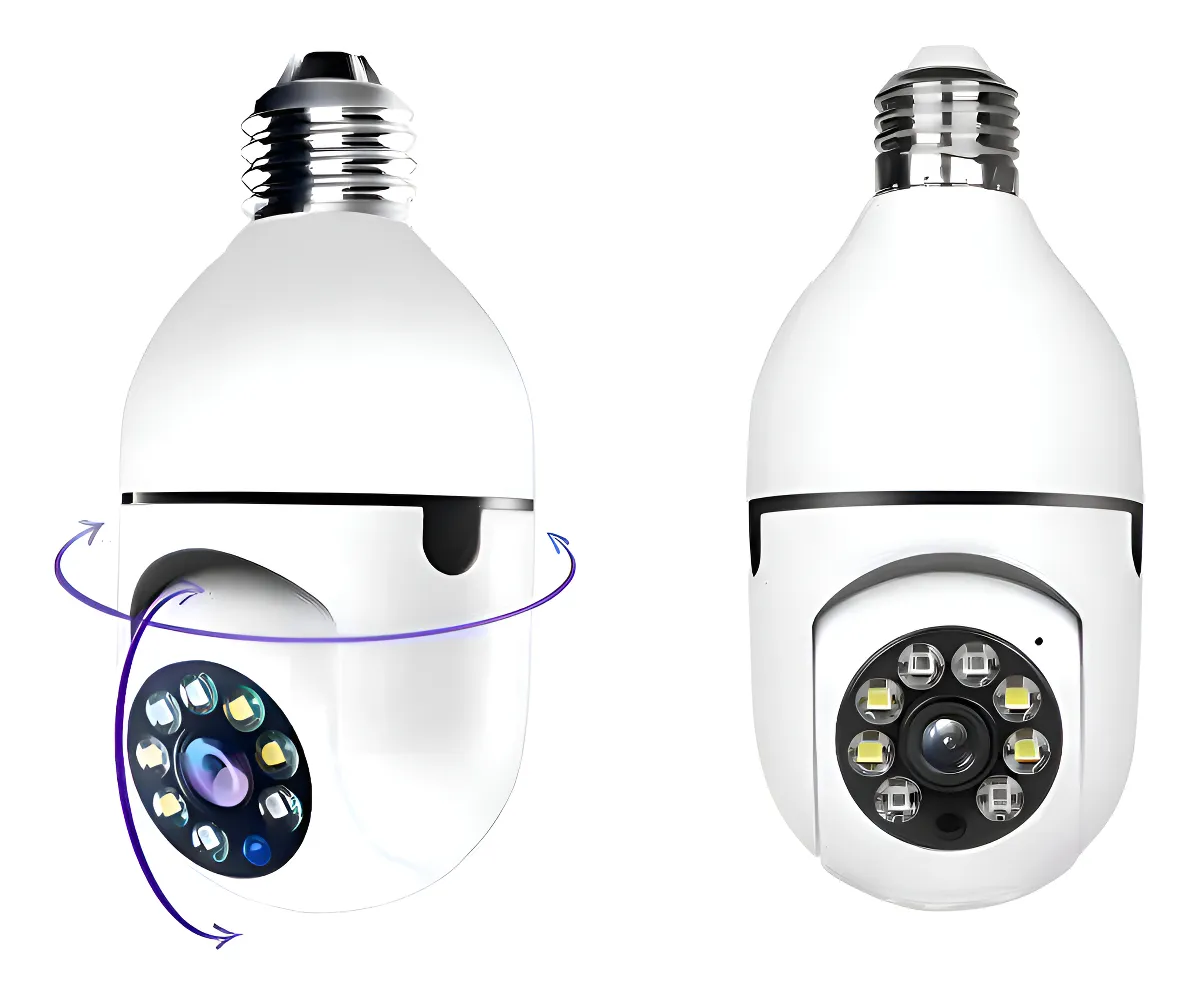 Câmera 8177 Wi-Fi 2.4 GHz Panorâmica 360° Sem Fio