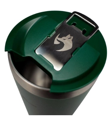 Copo Térmico FOX STAINLESS com Tampa 473ml Verde