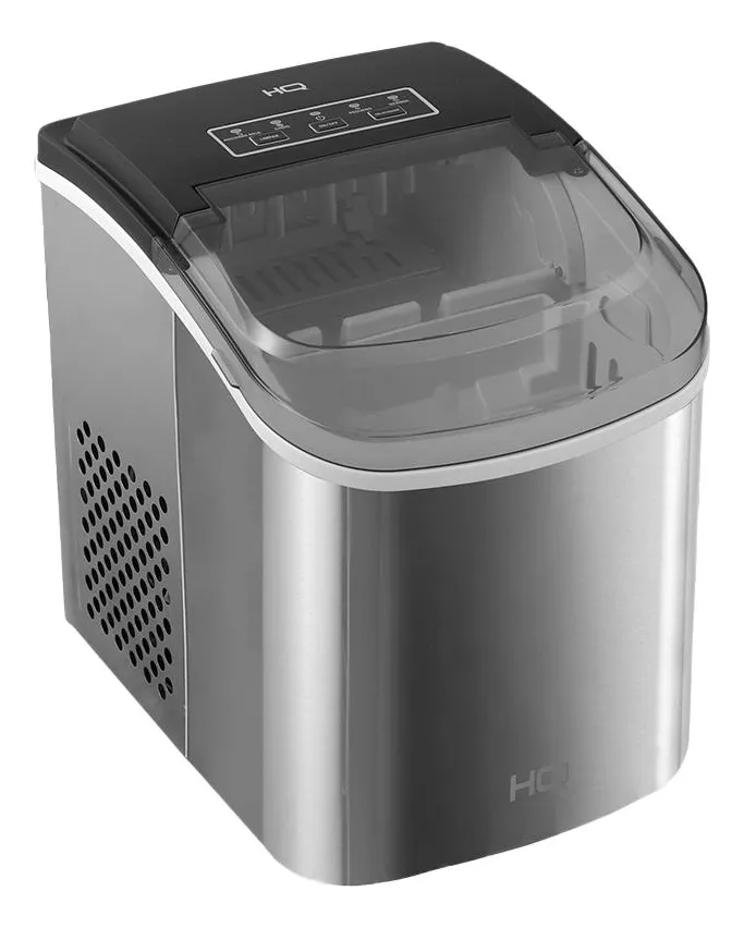 Máquina de Gelo HQ 12kg Turbo Ice Premium 127V Inox